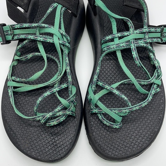 CHACO ZX/3 Classic Sandals Chuckwalla Aqua Size 8 - Picture 2 of 9